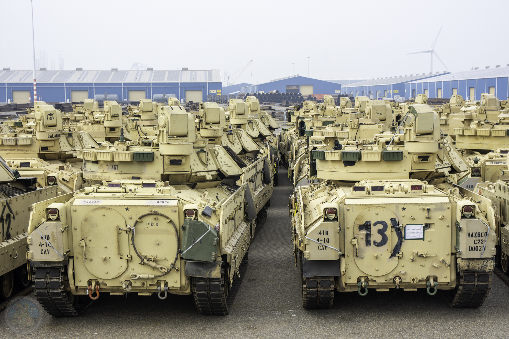 2022-03-29 Rotation Operation Atlantic Resolve, 3rd Armored Brigade. Vlissingen