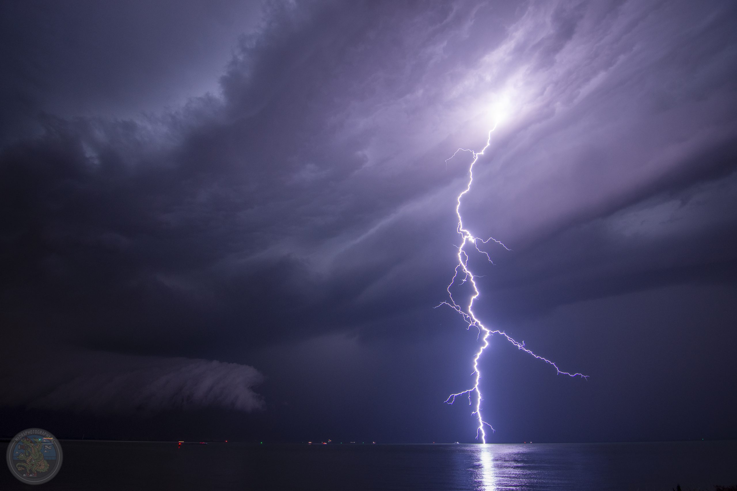 2022-09-06 Lightning over Zeeland